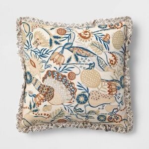 Reversible Fall/autumn pillow with Ruffle from Threshold™